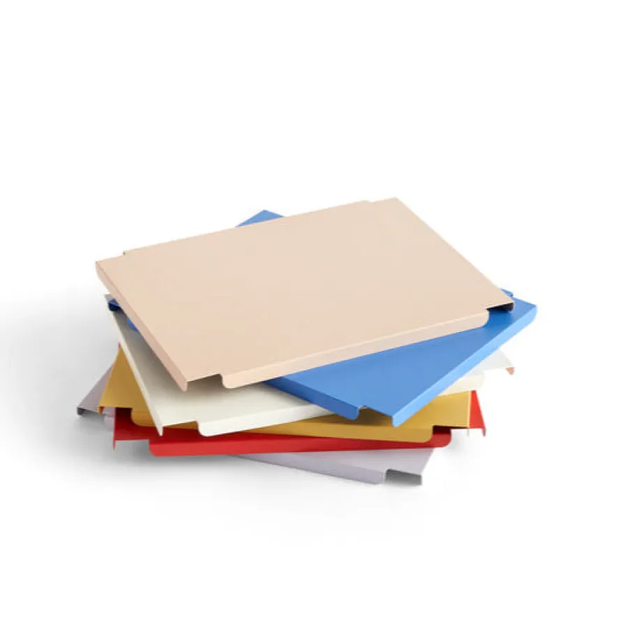 Colour crate metal låg, medium fra<HAY Discount