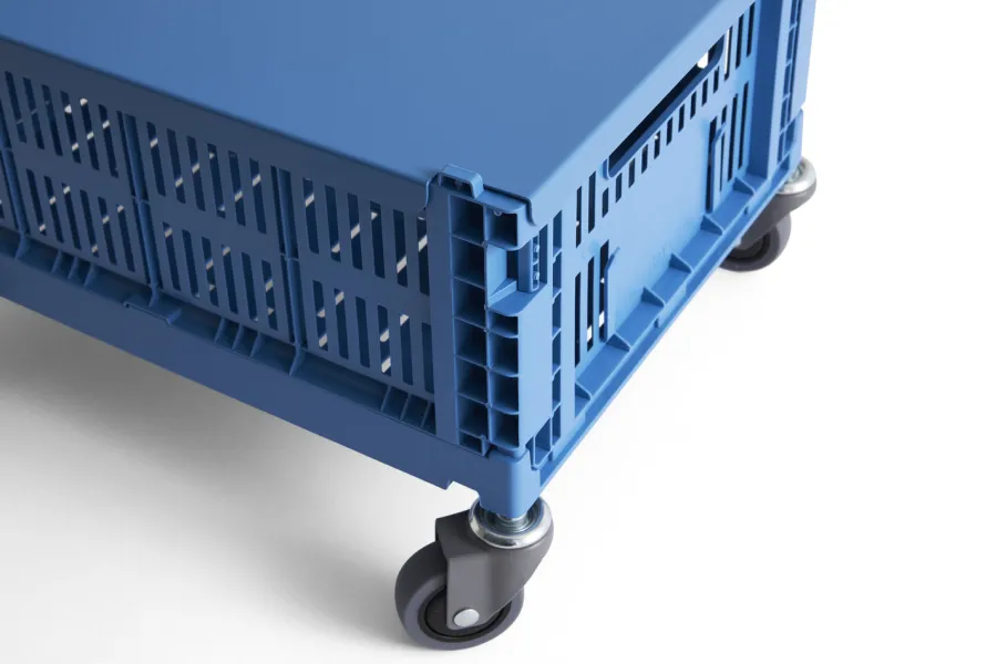 Colour crate metal låg, medium fra<HAY Discount