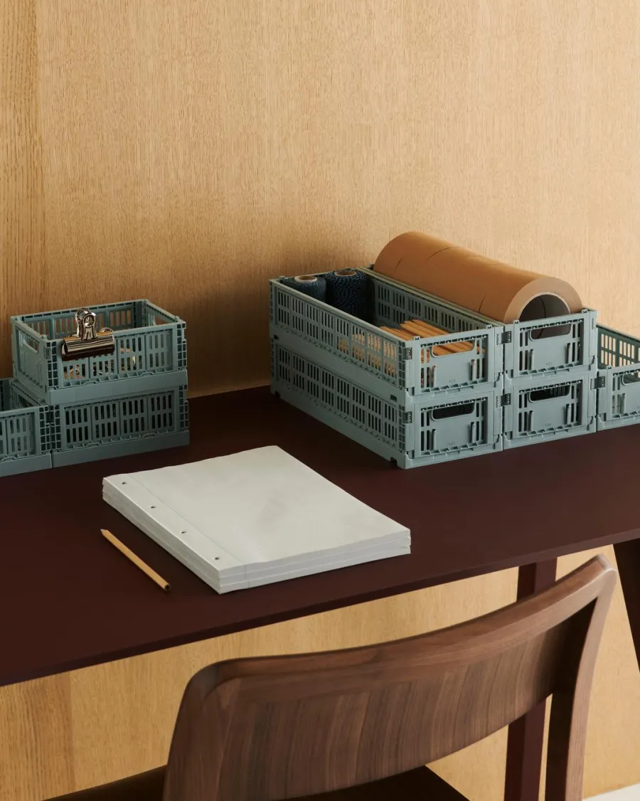 Colour Crate Mini Oblong, Grey fra<HAY Best