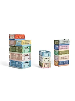 Colour crate S, golden yellow fra<HAY Discount