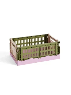 Colour crate S, golden yellow fra<HAY Discount