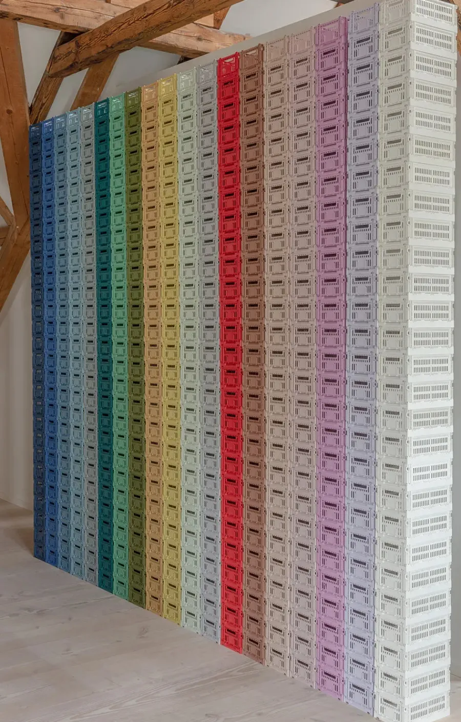 Colour crate S, mix olive powder fra<HAY Outlet