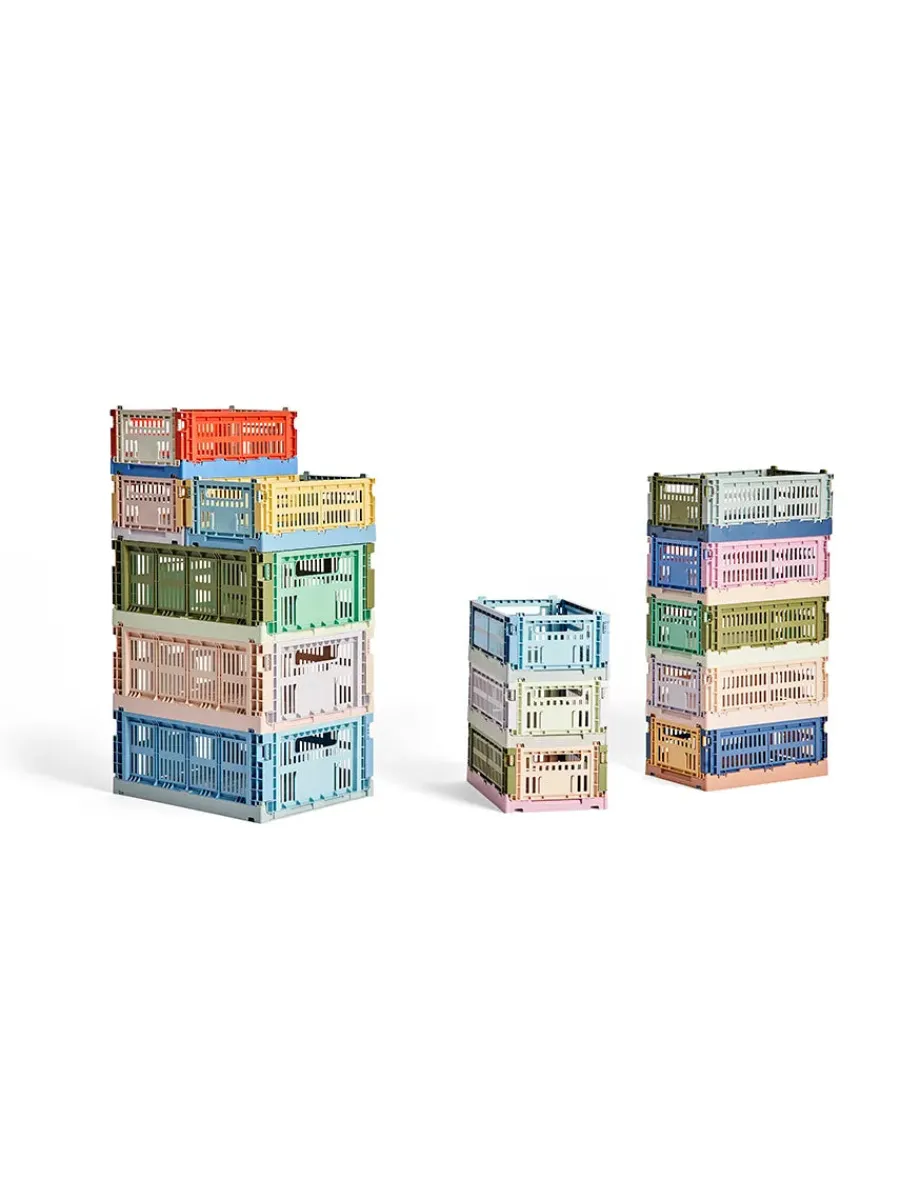 Colour crate S, off white fra<HAY