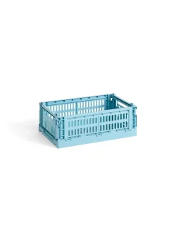 Colour Crate Small, Soft blue fra<HAY New