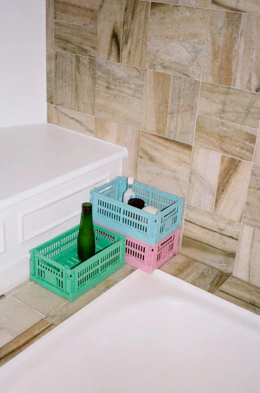 Colour Crate Small, Soft blue fra<HAY New