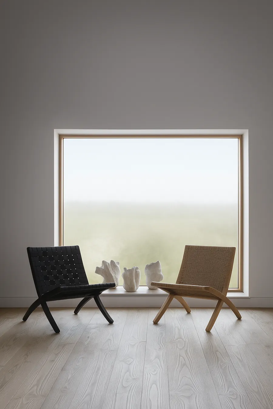 Cuba Stol - sort/sort fra<Carl Hansen & Søn Online