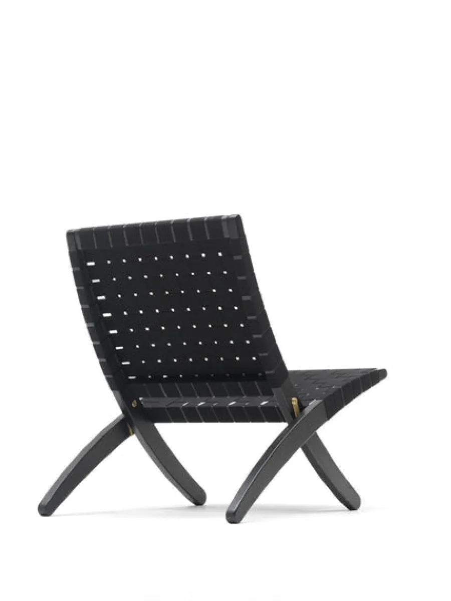 Cuba Stol - sort/sort fra<Carl Hansen & Søn Online