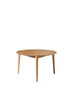 D102 Søs Sofabord, Ø 70 cm fra<FDB Møbler