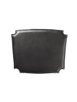 Deluxe Hynde til Y-stol CH24, sort anilin læder<Jacobsen Plus