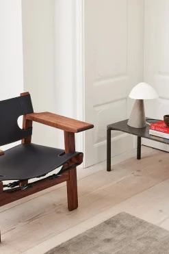 Den Spanske Stol i cognac læder, eg lys olie af Børge Mogensen<Fredericia Furniture Discount