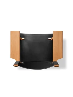 Den Spanske Stol i cognac læder, eg olie af Børge Mogensen<Fredericia Furniture Sale