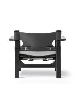 Den Spanske Stol i cognac læder, eg olie af Børge Mogensen<Fredericia Furniture Sale