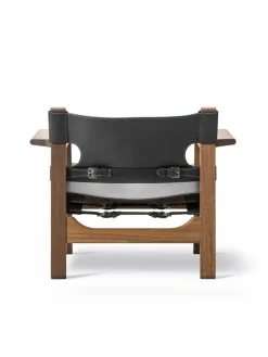 Den Spanske Stol i cognac læder, eg sæbe af Børge Mogensen<Fredericia Furniture Online