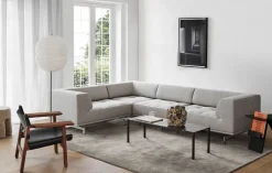 Den Spanske Stol i naturfarvet læder, valnød olie af Børge Mogensen<Fredericia Furniture Hot