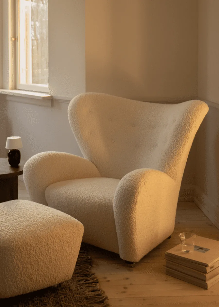 Den Trætte Mand Lænestol, Baena 14 fra<Audo Copenhagen Outlet