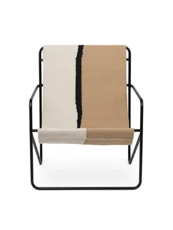 Desert Lounge Chair, sort fra<Ferm Living Online