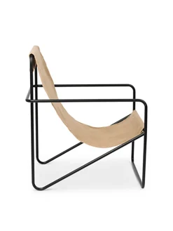 Desert Lounge Chair, sort fra<Ferm Living Online