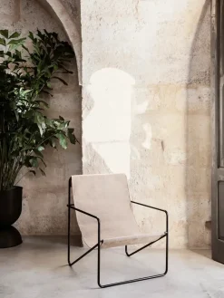 Desert Lounge Chair, sort fra<Ferm Living Online