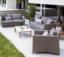 Diamond 3 pers Sofa inkl. hynde fra<Cane-line Online