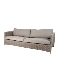 Diamond 3 pers Sofa inkl. hynde fra<Cane-line Online
