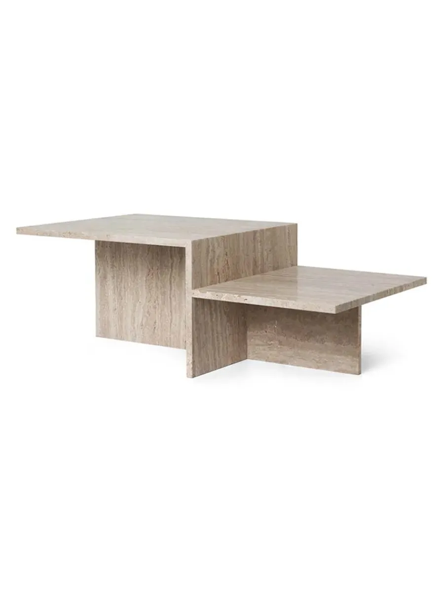 Distinct Coffee Table, Travertine fra<Ferm Living Best