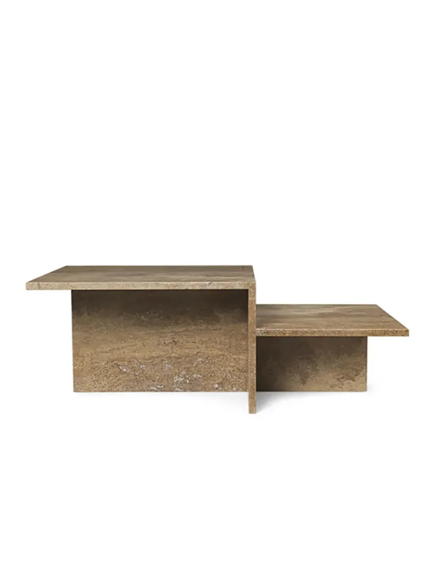 Distinct Coffee Table, Travertine fra<Ferm Living Best