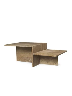 Distinct Coffee Table, Travertine fra<Ferm Living Best