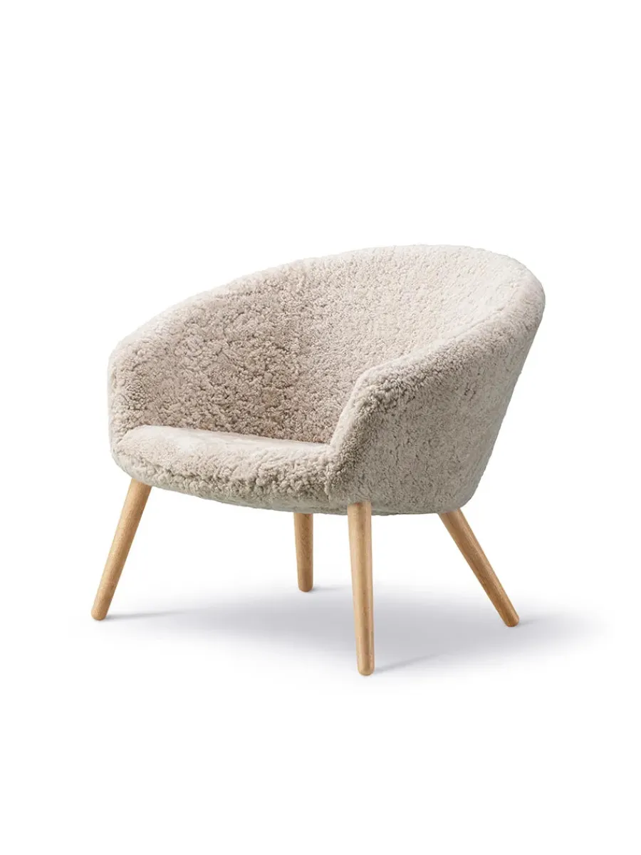 Ditzel Lounge Chair, lammeskind fra<Fredericia Furniture Discount