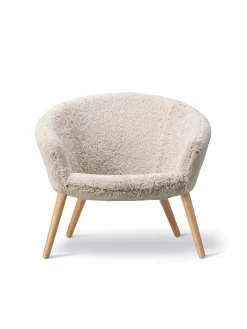 Ditzel Lounge Chair, lammeskind fra<Fredericia Furniture Discount