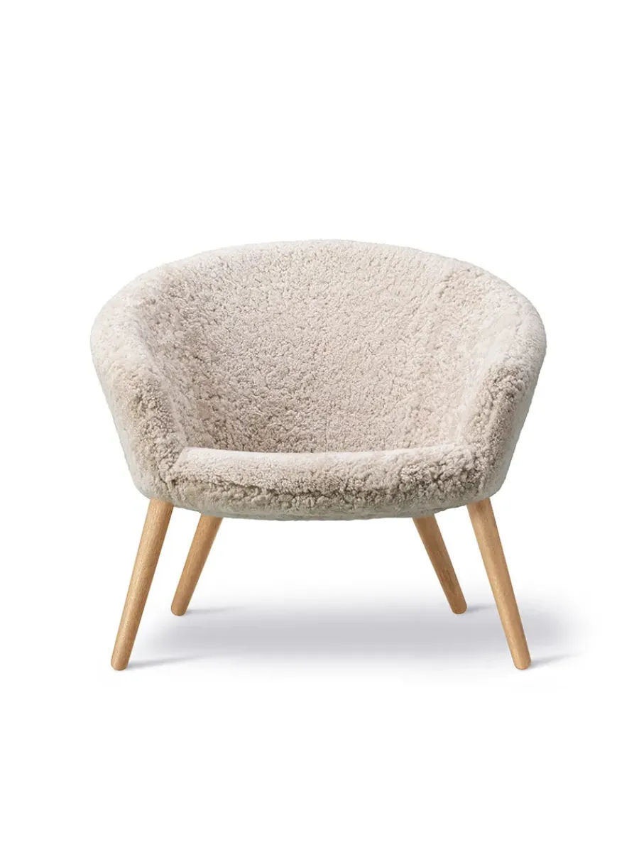 Ditzel Lounge Chair, lammeskind fra<Fredericia Furniture Discount