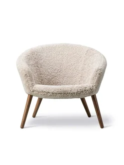 Ditzel Lounge Chair, lammeskind fra<Fredericia Furniture Discount