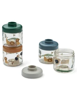 Dominique Baby Food Boxes 4-Pack, All together/Sandy fra<Liewood Discount