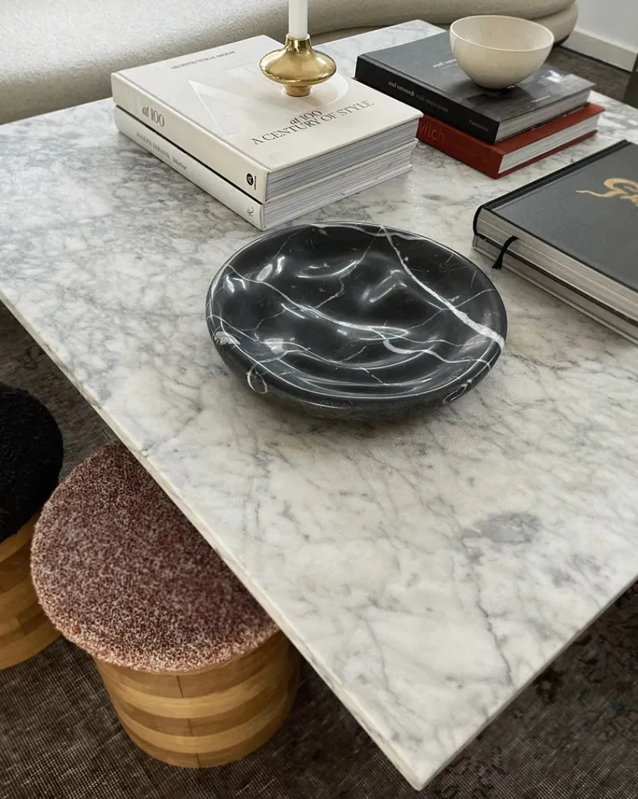 Doublet Candleholder Small, silver fra<Hein Studio Hot