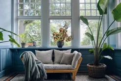 Drejø Plaid, rosa fra<Silkeborg Uldspinderi