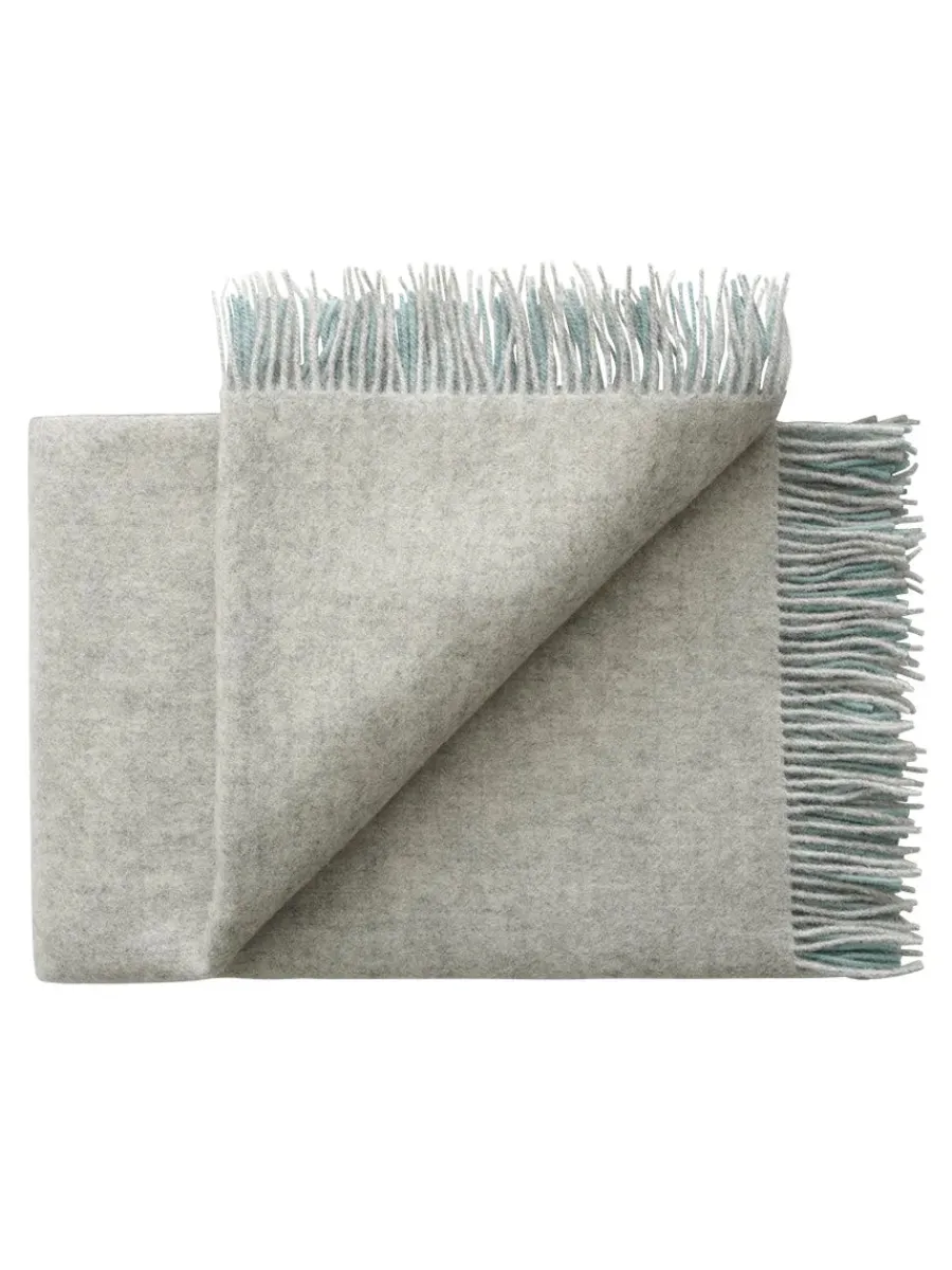 Drejø Plaid, rosa fra<Silkeborg Uldspinderi