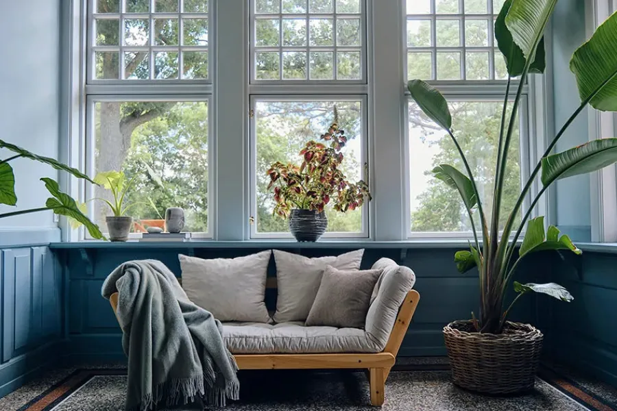 Drejø Plaid, sea fra<Silkeborg Uldspinderi Best