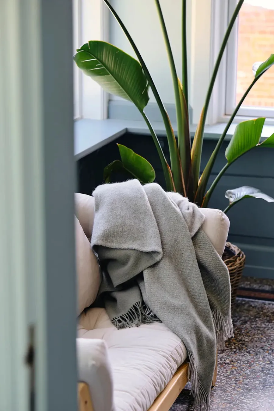 Drejø Plaid, sea fra<Silkeborg Uldspinderi Best