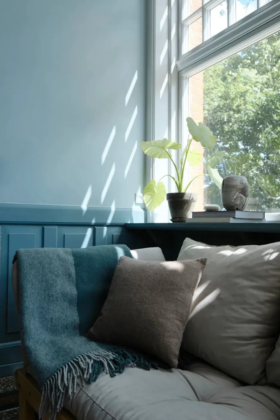 Drejø Plaid, sea fra<Silkeborg Uldspinderi Best