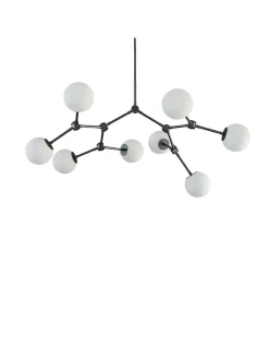 Drop Bulp Chandelier, mini grey fra<101 Copenhagen Clearance