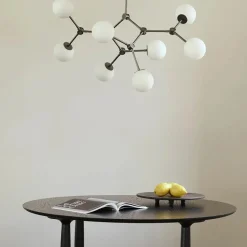 Drop Bulp Chandelier, mini grey fra<101 Copenhagen Clearance