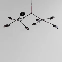 Drop Chandelier, burned black fra<101 Copenhagen New