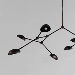 Drop Chandelier, burned black fra<101 Copenhagen New