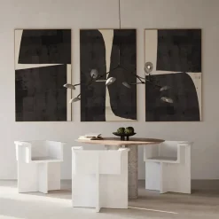 Drop Chandelier, oxidized fra<101 Copenhagen