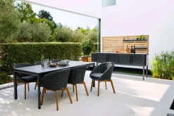 Drop Spisebord, 200x100 cm fra<Cane-line