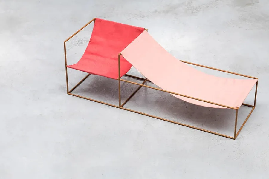 Duo Seat, red/pink fra<Valerie Objects Discount