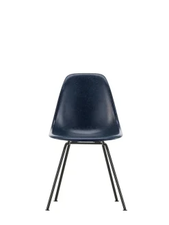 Eames Fiberglass Chair DSX, sortlakeret fra<Vitra Best