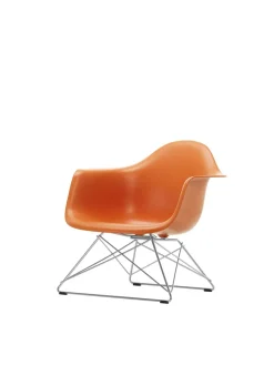 Eames Plastic Armchair LAR, forkromet fra<Vitra New