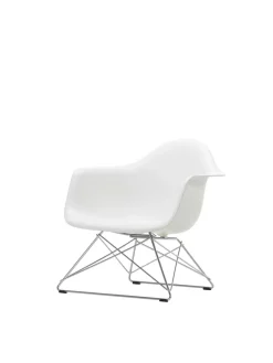 Eames Plastic Armchair LAR, forkromet fra<Vitra New