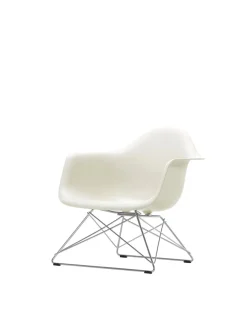 Eames Plastic Armchair LAR, forkromet fra<Vitra New