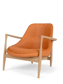 Elizabeth Lounge Chair, eg/Dunes cognac 21000 fra<Audo Copenhagen Hot